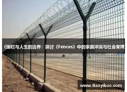 《围栏与人生的边界：探讨《Fences》中的家庭冲突与社会束缚》